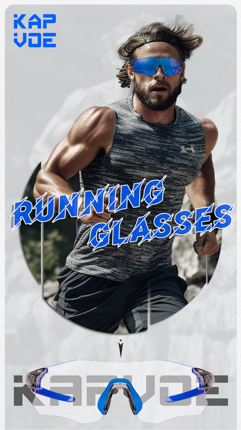 도매가 15.00달러 KAPVOE K1129 프레임리스 포토크로믹 스포츠 선글라스