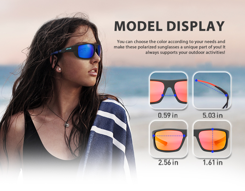 도매 가격 4.80달러 Kapvoe K2403-QTC 스포츠 안경