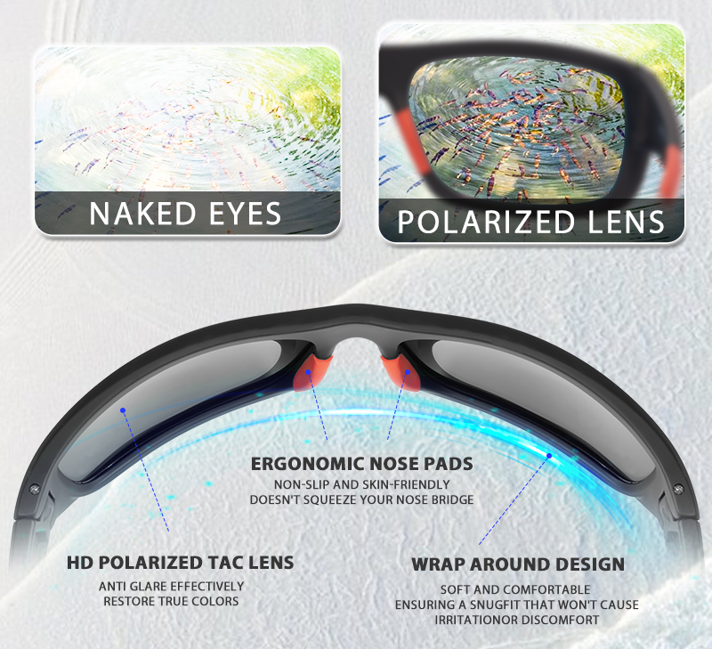 도매 가격 4.80달러 Kapvoe K2403-QTC 스포츠 안경