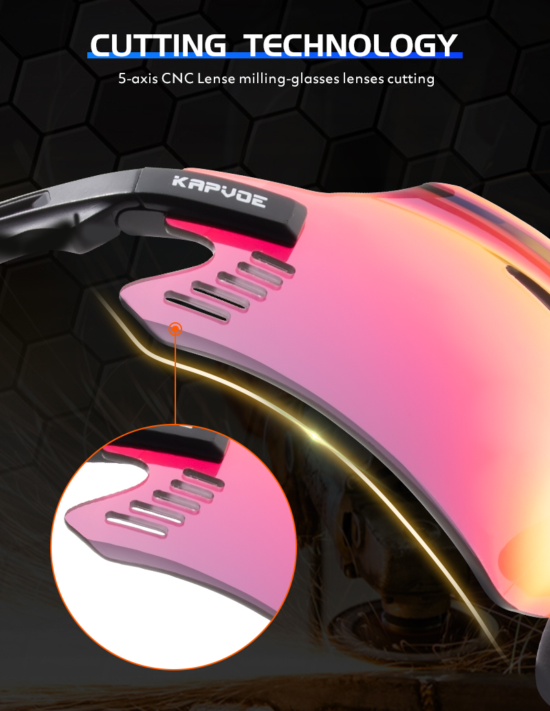 도매 가격 9.90달러 Kapvoe K1-Q 스포츠 자전거 안경